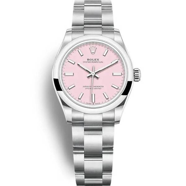 CollectRolex Oyster Perpetual Lady Candy Pink Dial 124200 34 mm
