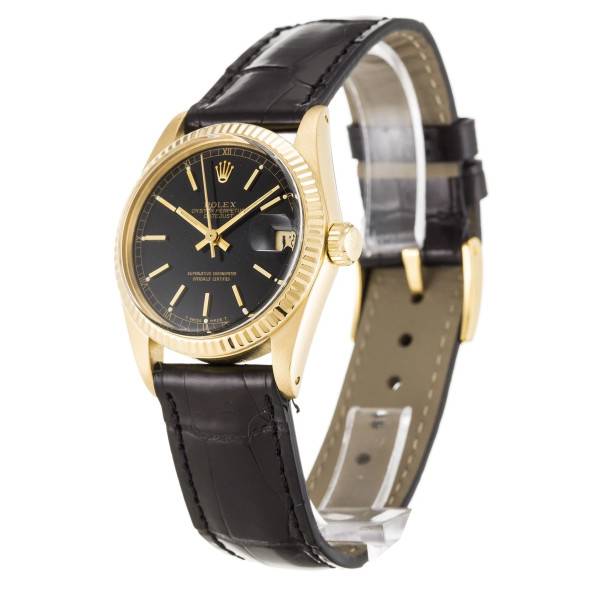 CollectRolex Datejust Mid-Size Black Dial 6827 31 mm