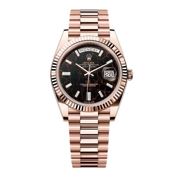 Superclone Rolex Day-Date Eisenkiesel Diamond Dial 228235-0045 40 mm