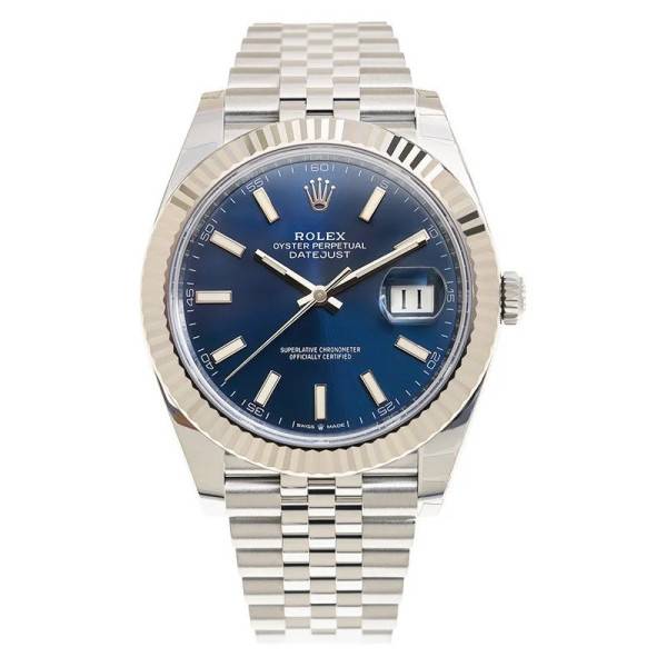 CollectRolex Datejust Blue Dial 126334 Jubilee 41 mm