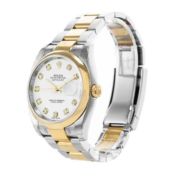 CollectRolex Datejust White Dial 116203 36 mm