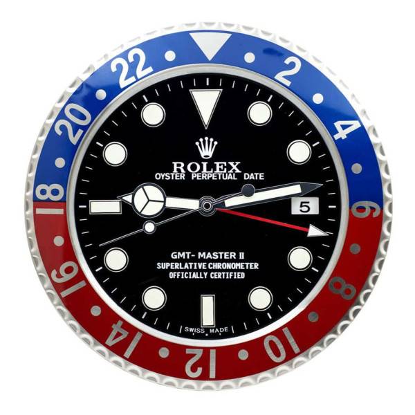 ROLEX WALL CLOCK – GMT MASTER II ‘PEPSI’ EDITION