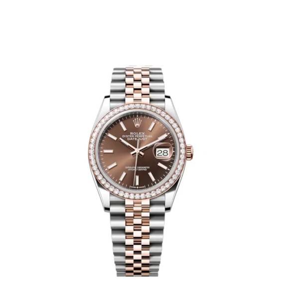 Rolex Datejust Chocolate Dial 126281RBR Jubilee 36 mm
