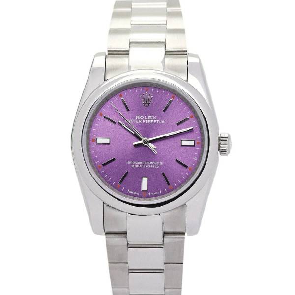CollectRolex Oyster Perpetual Lady Purple Dial 177200 31 mm