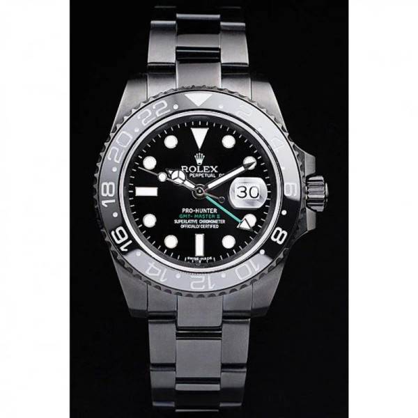 Superclone Rolex GMT-Master II Black Dial REP016828