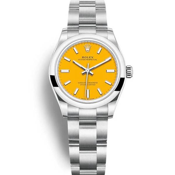 CollectRolex Oyster Perpetual Lady Yellow Dial 277200 31 mm