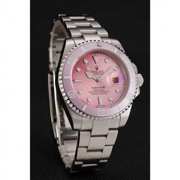 Superclone Rolex Submariner Pink Dial 1453980