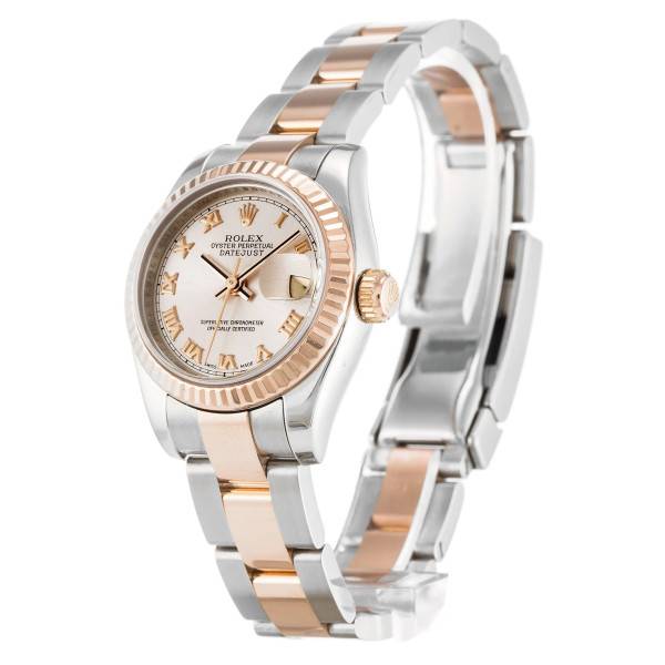 CollectRolex Lady-Datejust Rose Dial 179171 26 mm