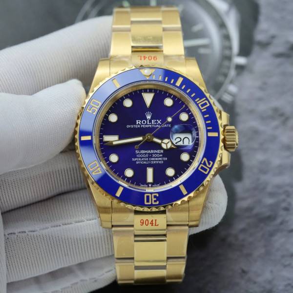 Superclone Rolex Submariner Blue Dial 126618LB