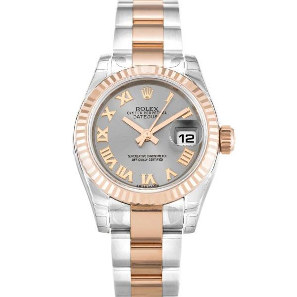 CollectRolex Lady-Datejust Rhodium Dial 179171 26 mm