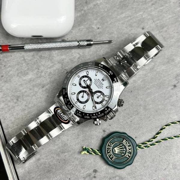 Superclone Rolex Daytona “Panda” White Dial 116500LN
