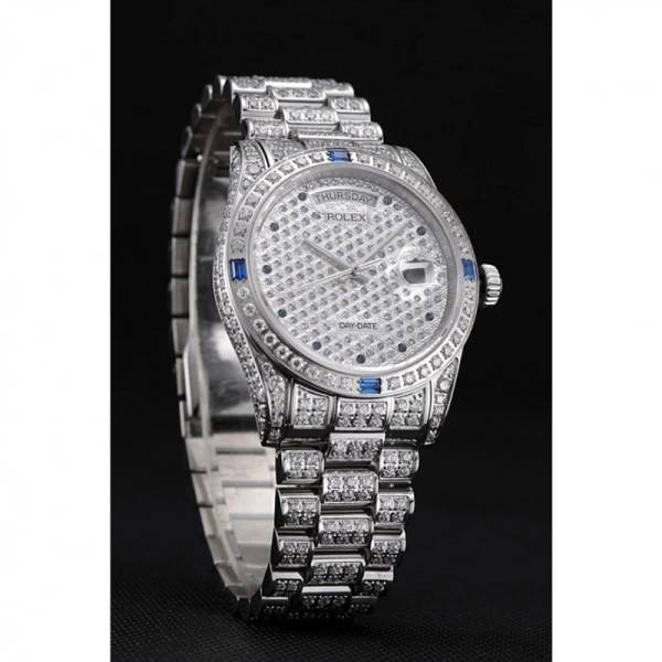 Superclone Rolex Day-Date Diamond Dial 621613 37 mm