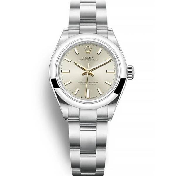 CollectRolex Oyster Perpetual Lady Silver Dial 276200 28 mm