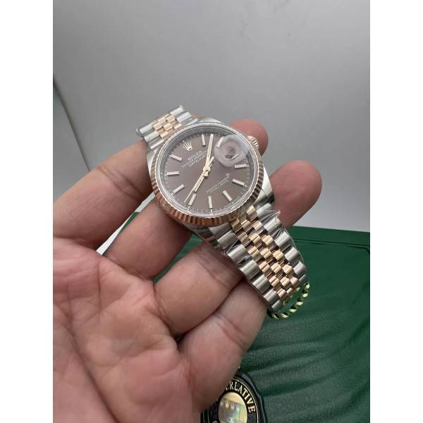 Rolex Datejust Chocolate Dial 126231 Jubilee 36 mm