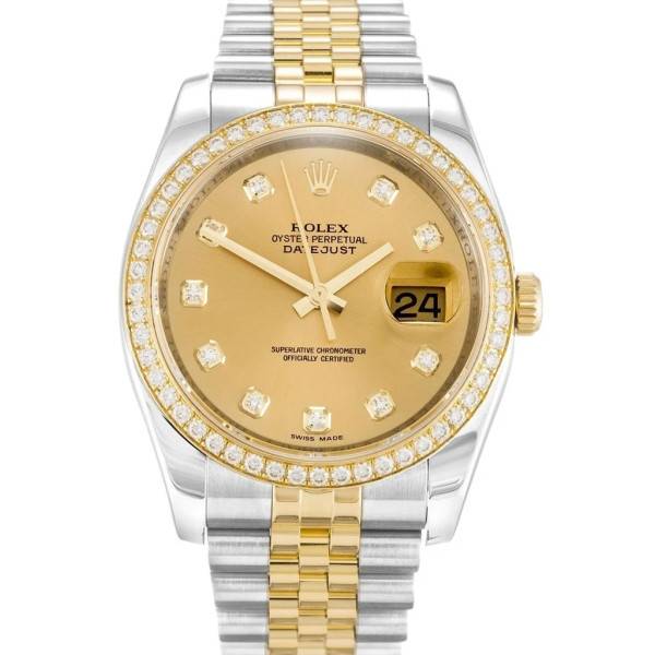 CollectRolex Datejust Champagne Dial 116243 36 mm