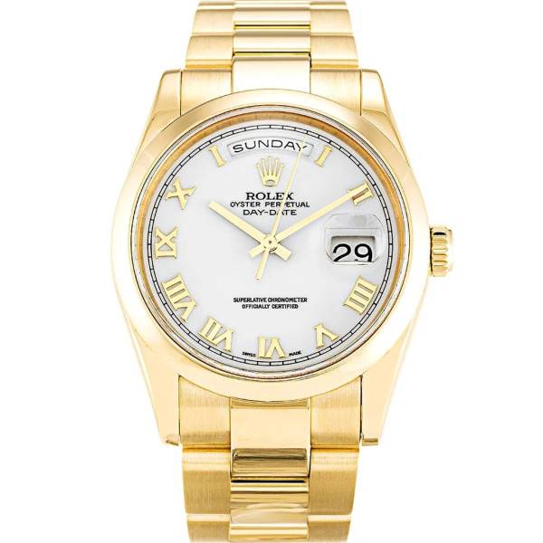 CollectRolex Day-Date White Dial 118208 36 mm