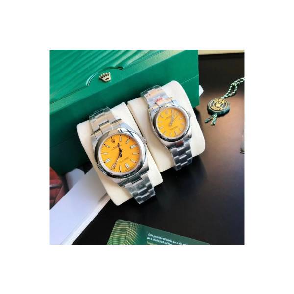 CollectRolex Oyster Perpetual SS/SS Yellow/Stk 31/41 mm