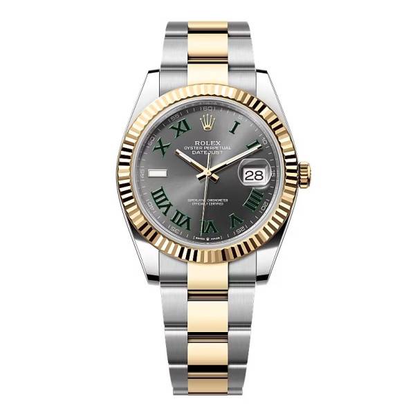 Rolex Datejust Slate Roman Dial 126333-0019 41 mm