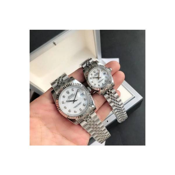 CollectRolex Datejust SS/SS Jub White/Dial 36/28 mm