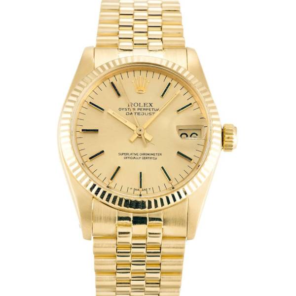 CollectRolex Datejust Mid-Size Champagne Dial 6827 30 mm