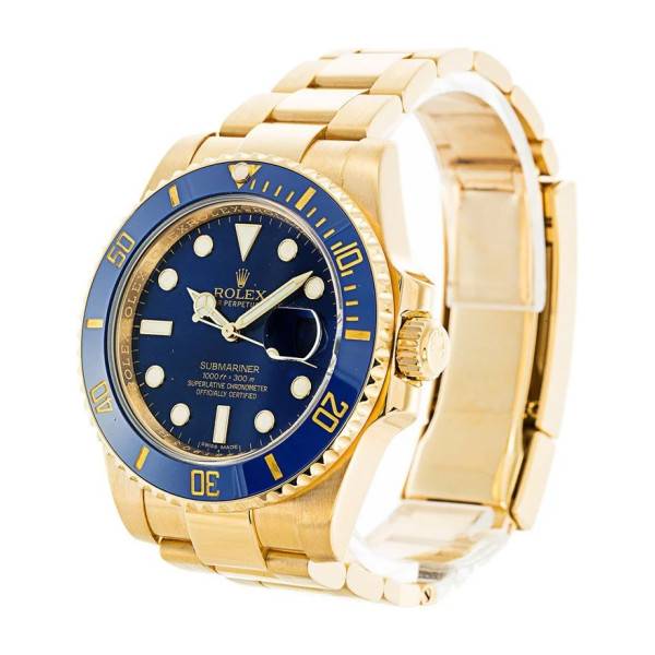 Superclone Rolex Submariner Blue Dial 116618LB