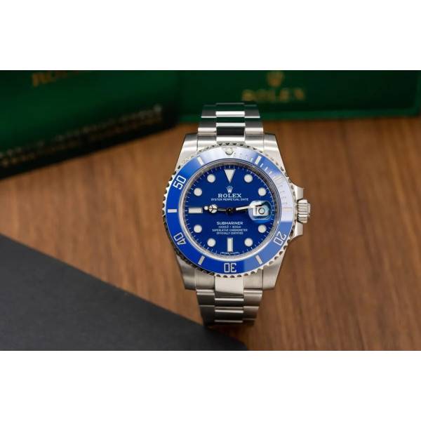 Superclone Rolex Submariner Blue Dial 116619LB “Smurf”