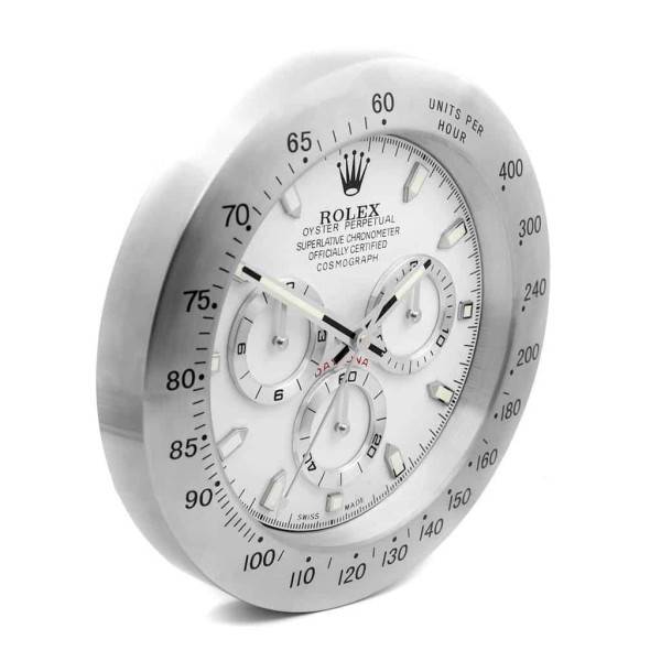 ROLEX WALL CLOCK – ROLEX DAYTONA SILVER