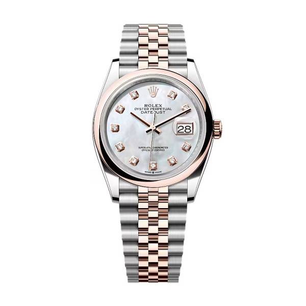 Rolex Datejust Mother of Pearl Diamond Dial 126201-0021 36 mm