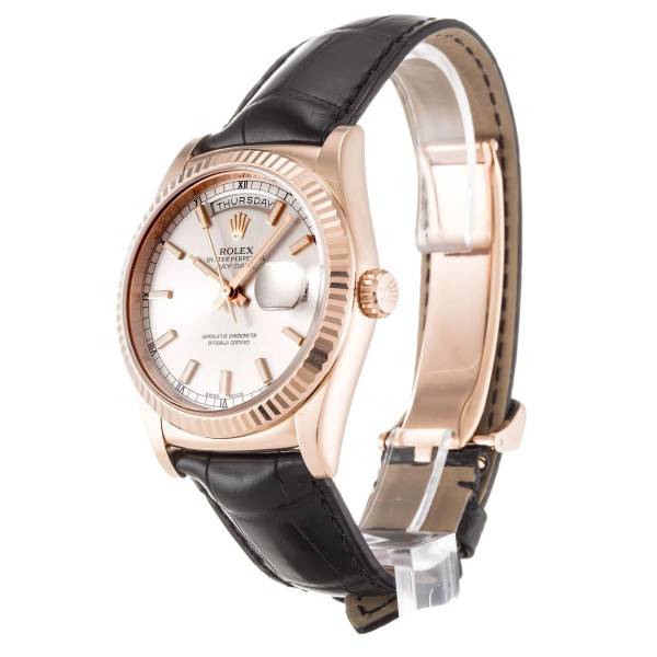 CollectRolex Day-Date Silver Dial 118135 36 mm
