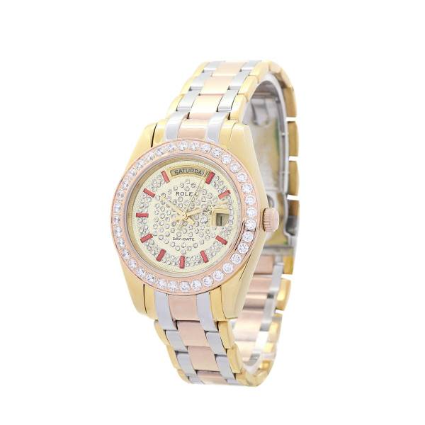 CollectRolex Day-Date Yellow gold with Diamonds Dial 118346 36 mm
