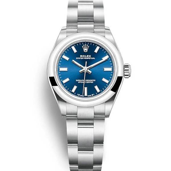 CollectRolex Oyster Perpetual Lady Blue Dial 276200 28 mm