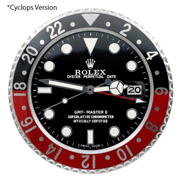 ROLEX WALL CLOCK – GMT MASTER II ‘COKE’