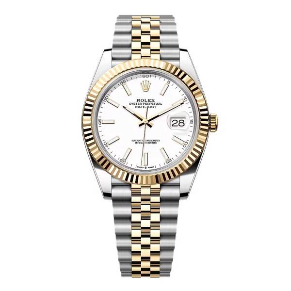 Rolex Datejust White Dial 126333-0016 41 mm