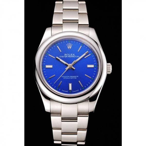 CollectRolex Oyster Perpetual Date Blue Dial REP016835 41 mm