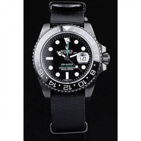 Superclone Rolex GMT-Master II Black Dial REP016827