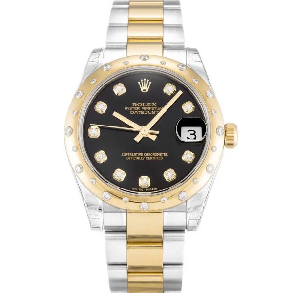 CollectRolex Datejust Mid-Size Black Dial 178343 31 mm