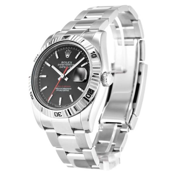 CollectRolex Datejust Turn-O-Graph Grey Dial 116264-2 36 mm