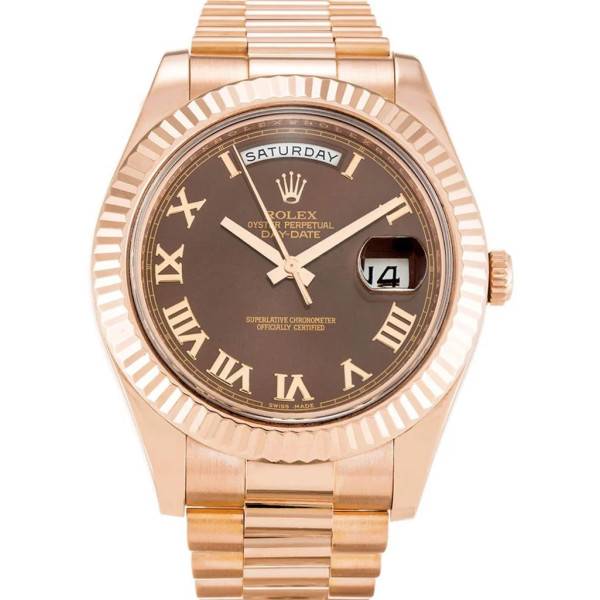 CollectRolex Day-Date II Chocolate Dial 218235 40 mm