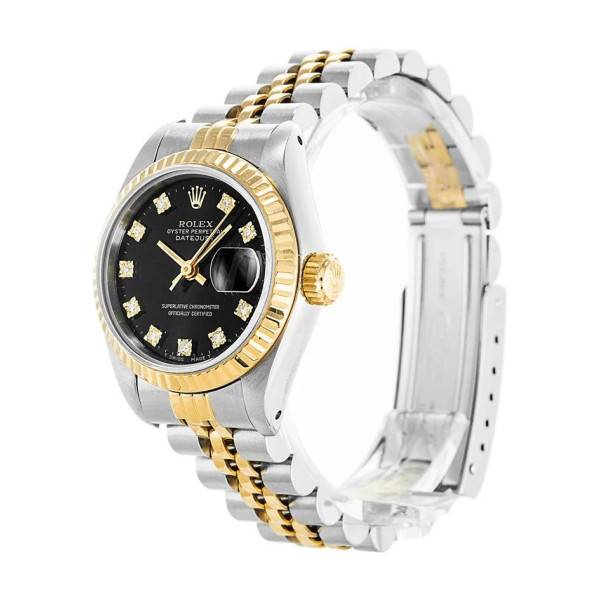 CollectRolex Datejust Black Dial 69173 26 mm