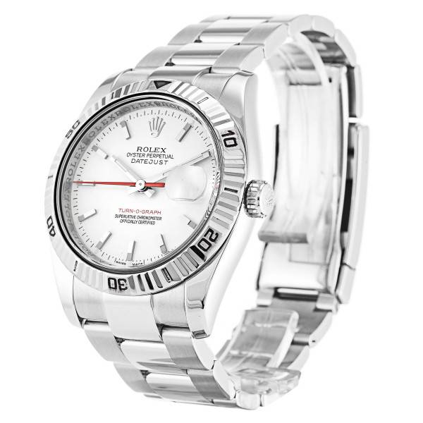 CollectRolex Datejust Turn-O-Graph White Dial 116264 36 mm