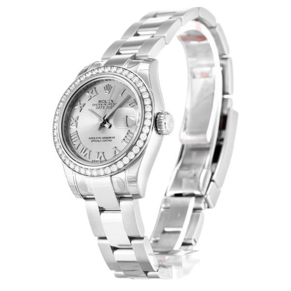 CollectRolex Lady-Datejust Silver Dial 179384 26 mm