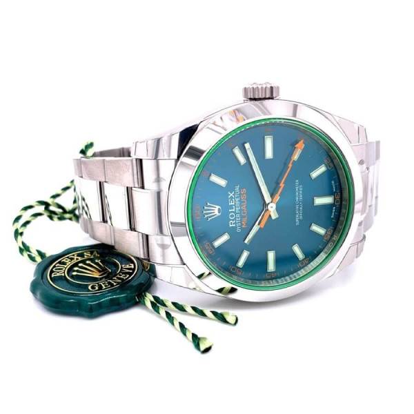 CollectRolex Milgauss Blue Dial 116400GV