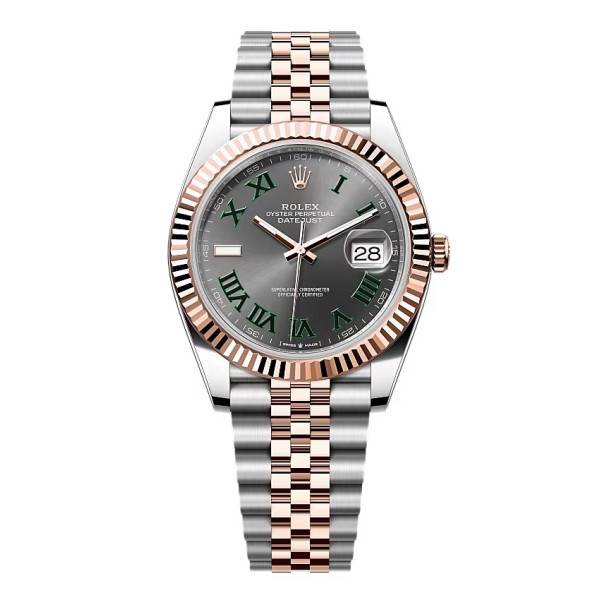 Rolex Datejust Slate Roman Dial 126331-0016 41 mm