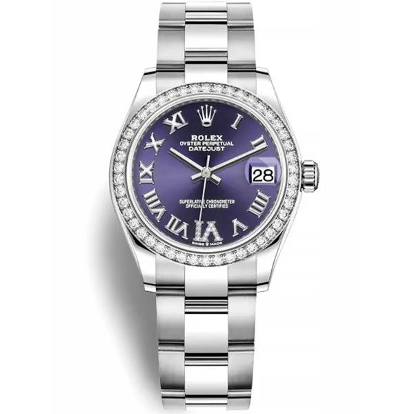 CollectRolex Datejust Aubergine Dial 278384RBR 31 mm