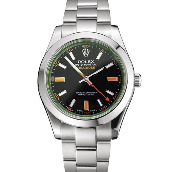 Superclone Rolex Milgauss Black Dial REP016836
