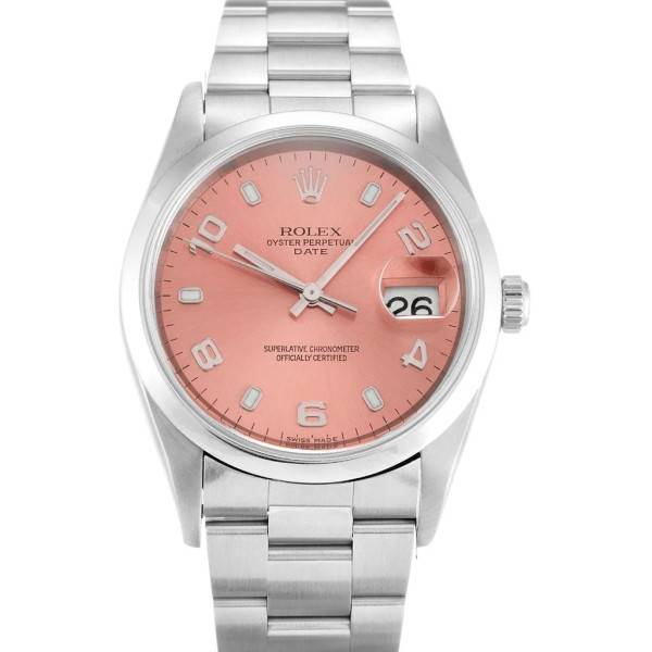 CollectRolex Oyster Perpetual Date Salmon Dial 15200 34 mm
