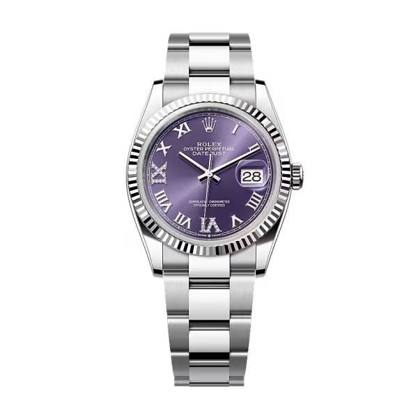 Rolex Datejust Purple Dial 126234-0022 36 mm