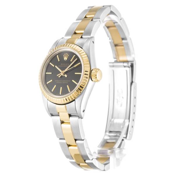 CollectRolex Oyster Perpetual Lady Black Dial 67193 24 mm