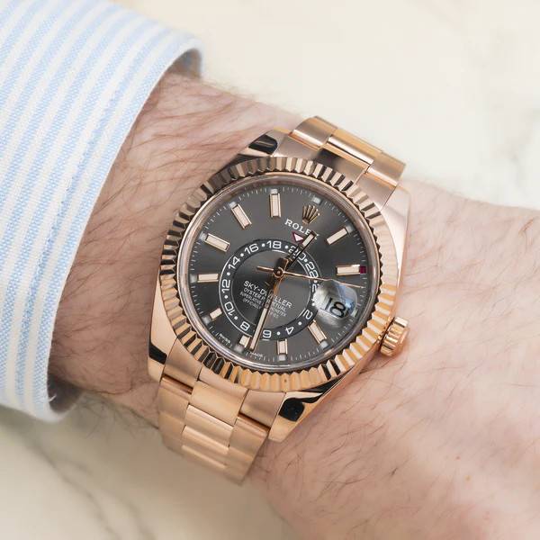 Superclone Rolex Sky-Dweller Slate Dial Oyster 336935