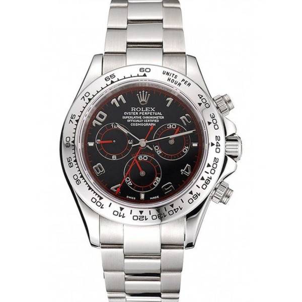 Superclone Rolex Daytona Black Dial 80296